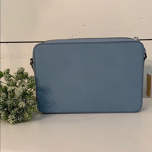 💙Michael Kors Jet Set Lg EW Crossbody POWDER BLUE - Picture 4 of 8